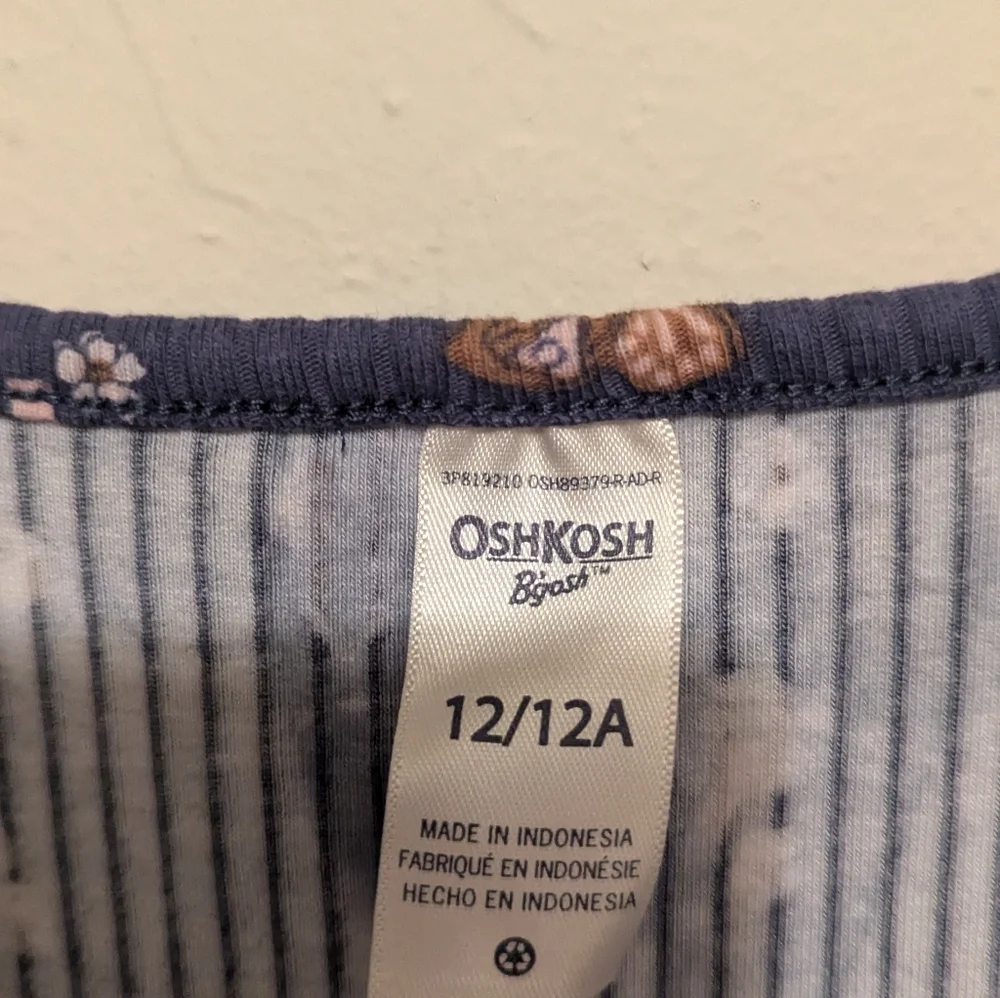 Oshkosh B'gosh butterfly dress size 12